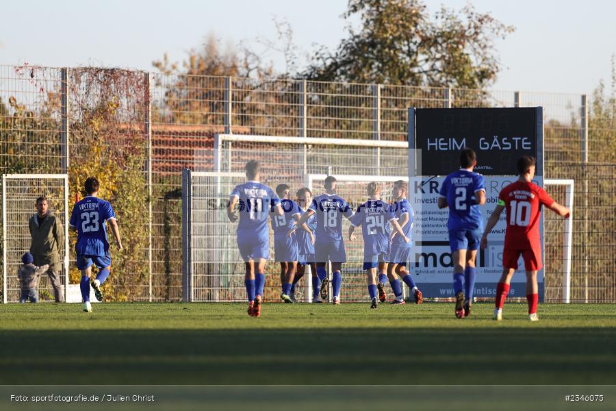 Ben Stapf, KRE Sportpark, Würzburg, 13.11.2022, sport, action, Fussball, BFV, November 2022, Saison 2022/2023, 13. Spieltag, Bayernliga U19, SVA, FWK, SV Viktoria Aschaffenburg, FC Würzburger Kickers - Bild-ID: 2346075