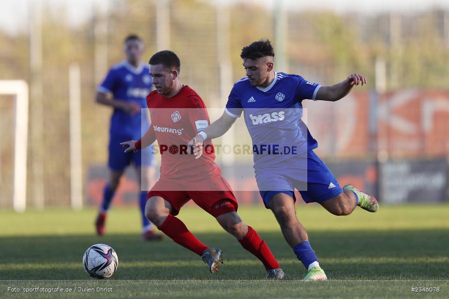 Egor Zelenskiy, KRE Sportpark, Würzburg, 13.11.2022, sport, action, Fussball, BFV, November 2022, Saison 2022/2023, 13. Spieltag, Bayernliga U19, SVA, FWK, SV Viktoria Aschaffenburg, FC Würzburger Kickers - Bild-ID: 2346078