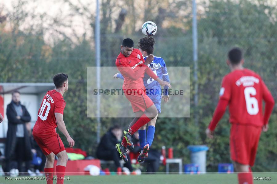 Ben Stapf, KRE Sportpark, Würzburg, 13.11.2022, sport, action, Fussball, BFV, November 2022, Saison 2022/2023, 13. Spieltag, Bayernliga U19, SVA, FWK, SV Viktoria Aschaffenburg, FC Würzburger Kickers - Bild-ID: 2346083