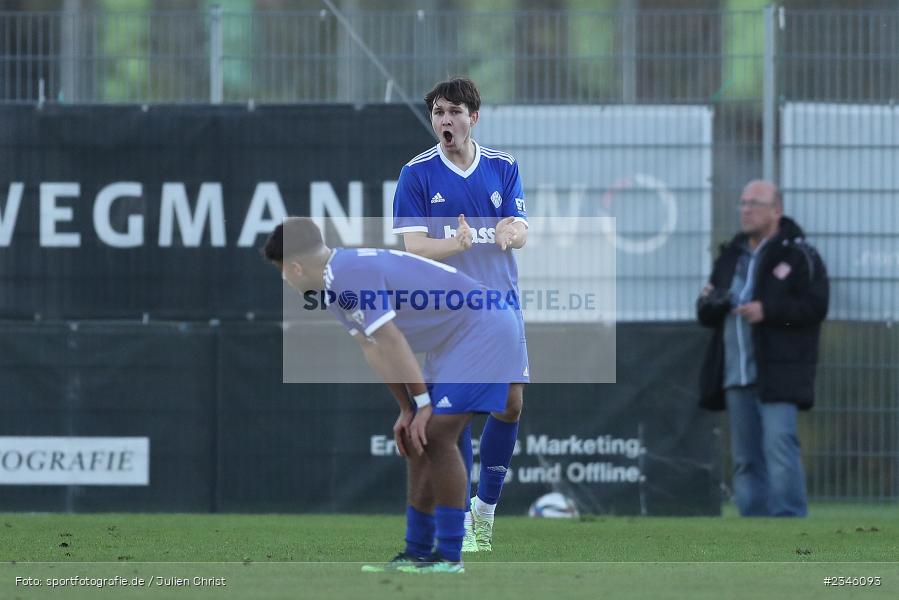 Bohdan Mykhalchenko, KRE Sportpark, Würzburg, 13.11.2022, sport, action, Fussball, BFV, November 2022, Saison 2022/2023, 13. Spieltag, Bayernliga U19, SVA, FWK, SV Viktoria Aschaffenburg, FC Würzburger Kickers - Bild-ID: 2346093