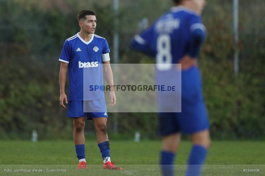 Umut Kaan Kabakci, KRE Sportpark, Würzburg, 13.11.2022, sport, action, Fussball, BFV, November 2022, Saison 2022/2023, 13. Spieltag, Bayernliga U19, SVA, FWK, SV Viktoria Aschaffenburg, FC Würzburger Kickers - Bild-ID: 2346108