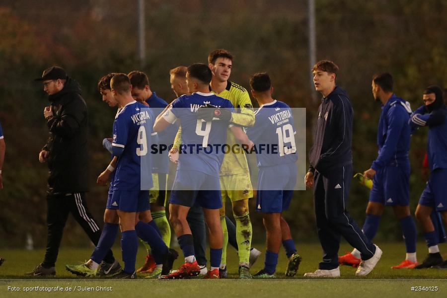 Domagoj Peulic, KRE Sportpark, Würzburg, 13.11.2022, sport, action, Fussball, BFV, November 2022, Saison 2022/2023, 13. Spieltag, Bayernliga U19, SVA, FWK, SV Viktoria Aschaffenburg, FC Würzburger Kickers - Bild-ID: 2346125