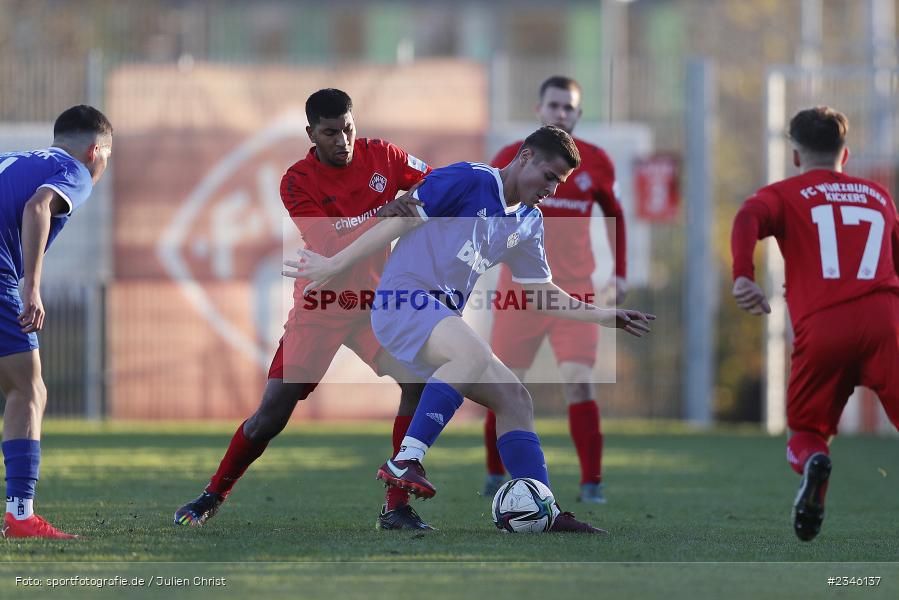 Romeo Matic, KRE Sportpark, Würzburg, 13.11.2022, sport, action, Fussball, BFV, November 2022, Saison 2022/2023, 13. Spieltag, Bayernliga U19, SVA, FWK, SV Viktoria Aschaffenburg, FC Würzburger Kickers - Bild-ID: 2346137