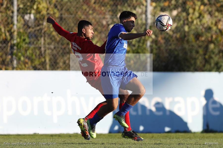 Rachid El Hassani, KRE Sportpark, Würzburg, 13.11.2022, sport, action, Fussball, BFV, November 2022, Saison 2022/2023, 13. Spieltag, Bayernliga U19, SVA, FWK, SV Viktoria Aschaffenburg, FC Würzburger Kickers - Bild-ID: 2346140