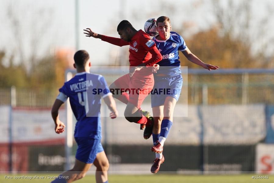 Romeo Matic, KRE Sportpark, Würzburg, 13.11.2022, sport, action, Fussball, BFV, November 2022, Saison 2022/2023, 13. Spieltag, Bayernliga U19, SVA, FWK, SV Viktoria Aschaffenburg, FC Würzburger Kickers - Bild-ID: 2346142