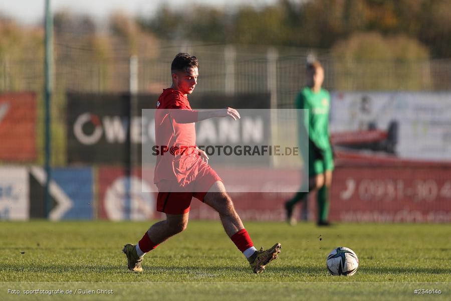 k.A., KRE Sportpark, Würzburg, 13.11.2022, sport, action, Fussball, BFV, November 2022, Saison 2022/2023, 13. Spieltag, Bayernliga U19, SVA, FWK, SV Viktoria Aschaffenburg, FC Würzburger Kickers - Bild-ID: 2346146