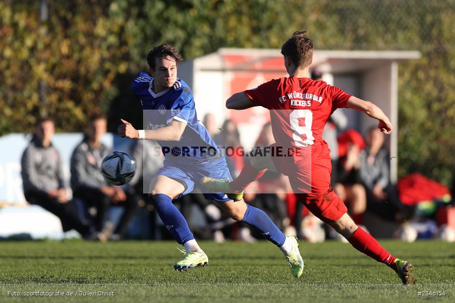 Bohdan Mykhalchenko, KRE Sportpark, Würzburg, 13.11.2022, sport, action, Fussball, BFV, November 2022, Saison 2022/2023, 13. Spieltag, Bayernliga U19, SVA, FWK, SV Viktoria Aschaffenburg, FC Würzburger Kickers - Bild-ID: 2346154