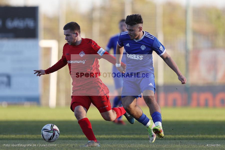 Egor Zelenskiy, KRE Sportpark, Würzburg, 13.11.2022, sport, action, Fussball, BFV, November 2022, Saison 2022/2023, 13. Spieltag, Bayernliga U19, SVA, FWK, SV Viktoria Aschaffenburg, FC Würzburger Kickers - Bild-ID: 2346186