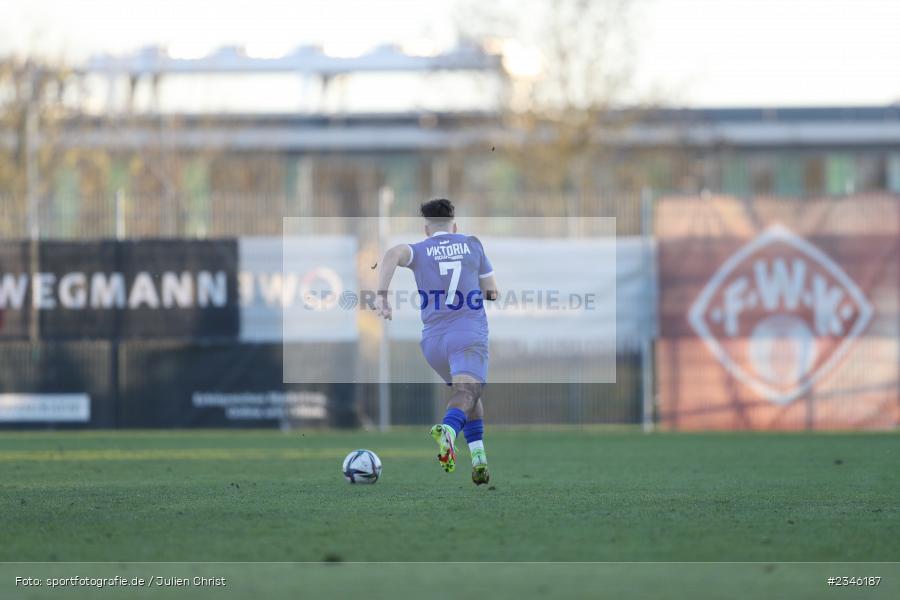 Ruben Miguel Conceicao Fernandes, KRE Sportpark, Würzburg, 13.11.2022, sport, action, Fussball, BFV, November 2022, Saison 2022/2023, 13. Spieltag, Bayernliga U19, SVA, FWK, SV Viktoria Aschaffenburg, FC Würzburger Kickers - Bild-ID: 2346187