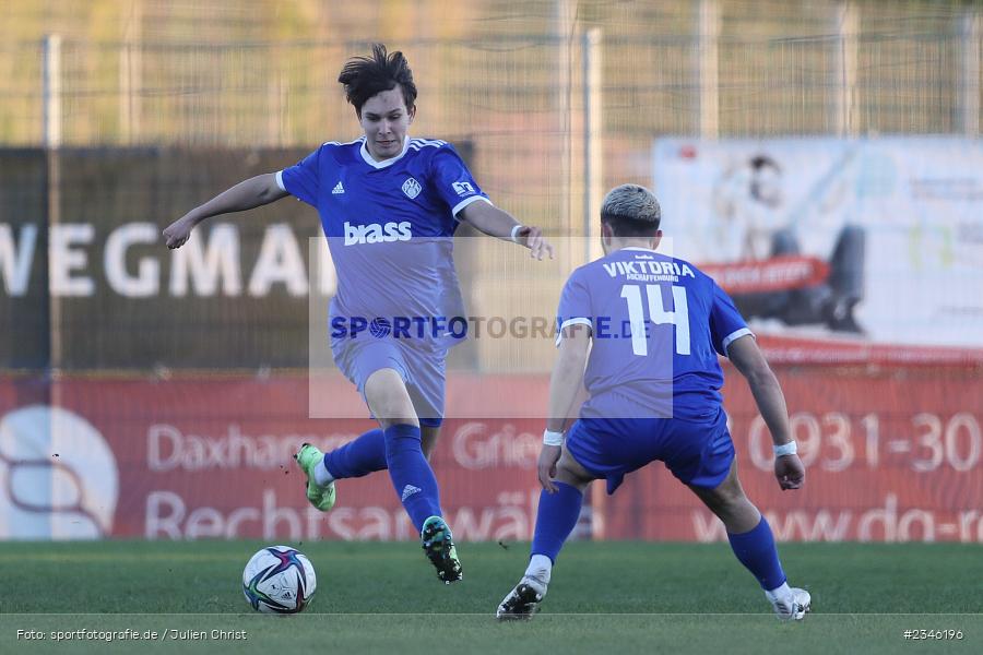 Bohdan Mykhalchenko, KRE Sportpark, Würzburg, 13.11.2022, sport, action, Fussball, BFV, November 2022, Saison 2022/2023, 13. Spieltag, Bayernliga U19, SVA, FWK, SV Viktoria Aschaffenburg, FC Würzburger Kickers - Bild-ID: 2346196