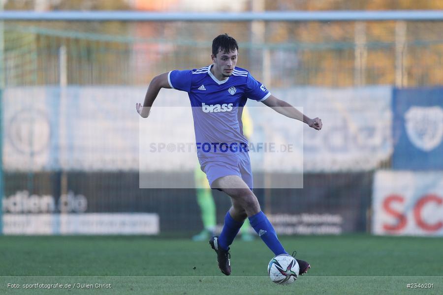 Cem Kayaci, KRE Sportpark, Würzburg, 13.11.2022, sport, action, Fussball, BFV, November 2022, Saison 2022/2023, 13. Spieltag, Bayernliga U19, SVA, FWK, SV Viktoria Aschaffenburg, FC Würzburger Kickers - Bild-ID: 2346201