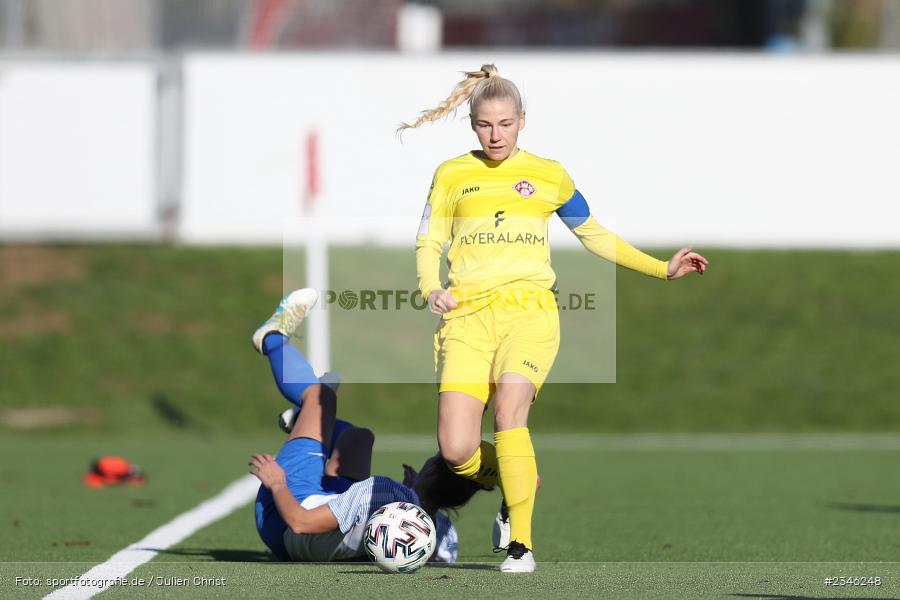 Franziska Gibfried, Sportpark Heuchelhof, Würzburg, 13.11.2022, sport, action, Fussball, BFV, November 2022, Saison 2022/2023, 10. Spieltag, Frauen BOL, FVK, FWK, FVgg Kickers Aschaffenburg, FC Würzburger Kickers II - Bild-ID: 2346248