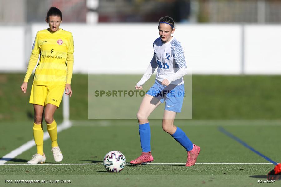 Stella Jäger, Sportpark Heuchelhof, Würzburg, 13.11.2022, sport, action, Fussball, BFV, November 2022, Saison 2022/2023, 10. Spieltag, Frauen BOL, FVK, FWK, FVgg Kickers Aschaffenburg, FC Würzburger Kickers II - Bild-ID: 2346259 Stella Jäger, Sportpark Heuchelhof, Würzburg, 13.11.2022, sport, action, Fussball, BFV, November 2022, Saison 2022/2023, 10. Spieltag, Frauen BOL, FVK, FWK, FVgg Kickers Aschaffenburg, FC Würzburger Kickers II - Bild-ID: 2346259