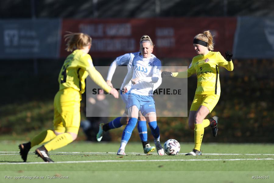 Vanessa Kempf, Sportpark Heuchelhof, Würzburg, 13.11.2022, sport, action, Fussball, BFV, November 2022, Saison 2022/2023, 10. Spieltag, Frauen BOL, FVK, FWK, FVgg Kickers Aschaffenburg, FC Würzburger Kickers II - Bild-ID: 2346261 Vanessa Kempf, Sportpark Heuchelhof, Würzburg, 13.11.2022, sport, action, Fussball, BFV, November 2022, Saison 2022/2023, 10. Spieltag, Frauen BOL, FVK, FWK, FVgg Kickers Aschaffenburg, FC Würzburger Kickers II - Bild-ID: 2346261