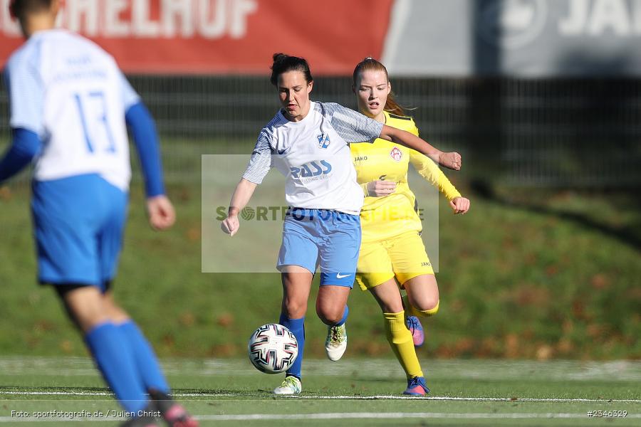 Eva Morhard, Sportpark Heuchelhof, Würzburg, 13.11.2022, sport, action, Fussball, BFV, November 2022, Saison 2022/2023, 10. Spieltag, Frauen BOL, FVK, FWK, FVgg Kickers Aschaffenburg, FC Würzburger Kickers II - Bild-ID: 2346329 Eva Morhard, Sportpark Heuchelhof, Würzburg, 13.11.2022, sport, action, Fussball, BFV, November 2022, Saison 2022/2023, 10. Spieltag, Frauen BOL, FVK, FWK, FVgg Kickers Aschaffenburg, FC Würzburger Kickers II - Bild-ID: 2346329