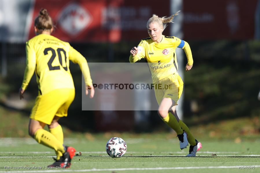 Franziska Gibfried, Sportpark Heuchelhof, Würzburg, 13.11.2022, sport, action, Fussball, BFV, November 2022, Saison 2022/2023, 10. Spieltag, Frauen BOL, FVK, FWK, FVgg Kickers Aschaffenburg, FC Würzburger Kickers II - Bild-ID: 2346345