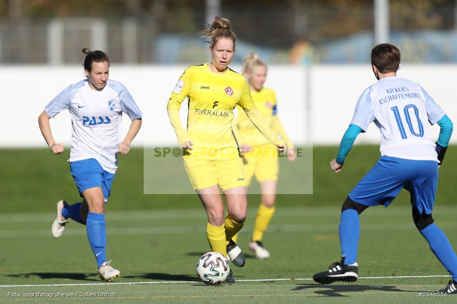 Lena Betz, Sportpark Heuchelhof, Würzburg, 13.11.2022, sport, action, Fussball, BFV, November 2022, Saison 2022/2023, 10. Spieltag, Frauen BOL, FVK, FWK, FVgg Kickers Aschaffenburg, FC Würzburger Kickers II - Bild-ID: 2346356