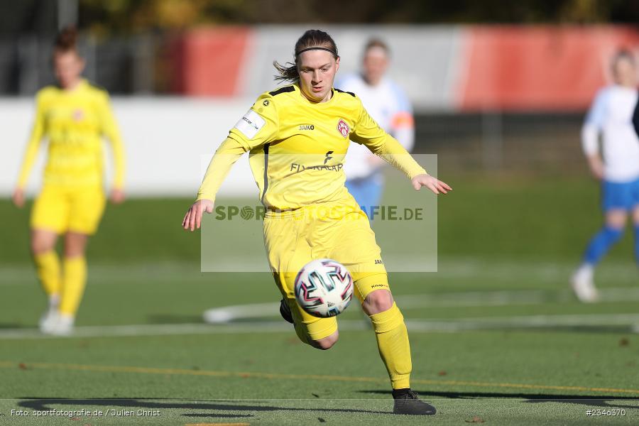 Jule Dickmeis, Sportpark Heuchelhof, Würzburg, 13.11.2022, sport, action, Fussball, BFV, November 2022, Saison 2022/2023, 10. Spieltag, Frauen BOL, FVK, FWK, FVgg Kickers Aschaffenburg, FC Würzburger Kickers II - Bild-ID: 2346370 Jule Dickmeis, Sportpark Heuchelhof, Würzburg, 13.11.2022, sport, action, Fussball, BFV, November 2022, Saison 2022/2023, 10. Spieltag, Frauen BOL, FVK, FWK, FVgg Kickers Aschaffenburg, FC Würzburger Kickers II - Bild-ID: 2346370