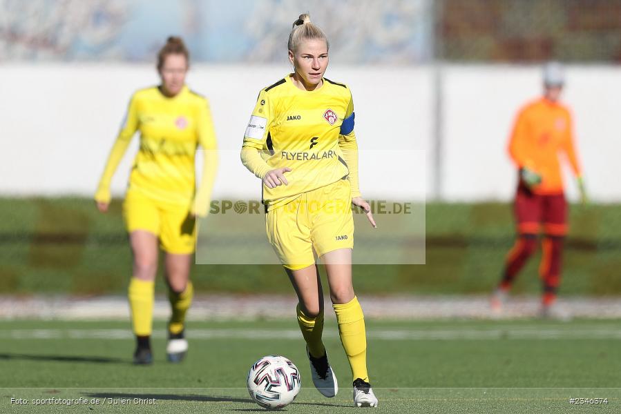 Franziska Gibfried, Sportpark Heuchelhof, Würzburg, 13.11.2022, sport, action, Fussball, BFV, November 2022, Saison 2022/2023, 10. Spieltag, Frauen BOL, FVK, FWK, FVgg Kickers Aschaffenburg, FC Würzburger Kickers II - Bild-ID: 2346374