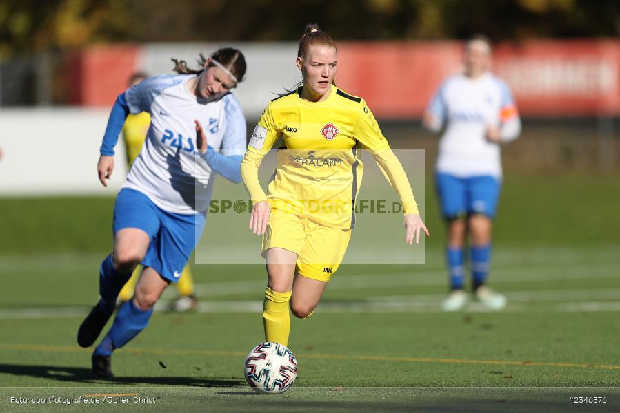 Leonie Maier, Sportpark Heuchelhof, Würzburg, 13.11.2022, sport, action, Fussball, BFV, November 2022, Saison 2022/2023, 10. Spieltag, Frauen BOL, FVK, FWK, FVgg Kickers Aschaffenburg, FC Würzburger Kickers II - Bild-ID: 2346376