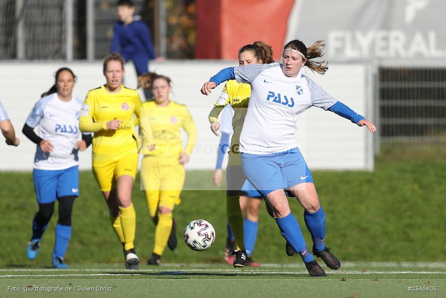 Nina Löper, Sportpark Heuchelhof, Würzburg, 13.11.2022, sport, action, Fussball, BFV, November 2022, Saison 2022/2023, 10. Spieltag, Frauen BOL, FVK, FWK, FVgg Kickers Aschaffenburg, FC Würzburger Kickers II - Bild-ID: 2346403 Nina Löper, Sportpark Heuchelhof, Würzburg, 13.11.2022, sport, action, Fussball, BFV, November 2022, Saison 2022/2023, 10. Spieltag, Frauen BOL, FVK, FWK, FVgg Kickers Aschaffenburg, FC Würzburger Kickers II - Bild-ID: 2346403