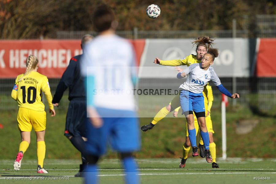 Tamia Kraus, Sportpark Heuchelhof, Würzburg, 13.11.2022, sport, action, Fussball, BFV, November 2022, Saison 2022/2023, 10. Spieltag, Frauen BOL, FVK, FWK, FVgg Kickers Aschaffenburg, FC Würzburger Kickers II - Bild-ID: 2346416 Tamia Kraus, Sportpark Heuchelhof, Würzburg, 13.11.2022, sport, action, Fussball, BFV, November 2022, Saison 2022/2023, 10. Spieltag, Frauen BOL, FVK, FWK, FVgg Kickers Aschaffenburg, FC Würzburger Kickers II - Bild-ID: 2346416