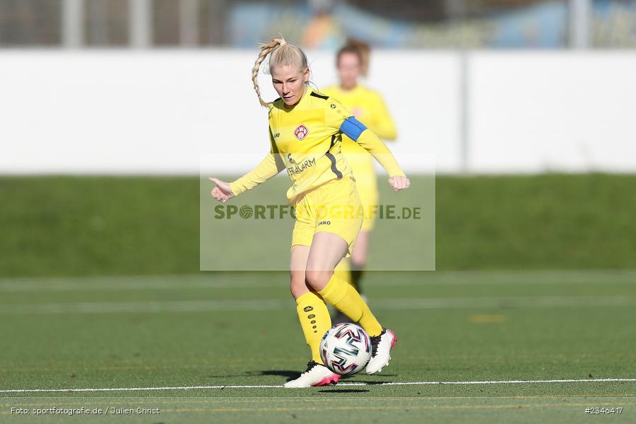 Franziska Gibfried, Sportpark Heuchelhof, Würzburg, 13.11.2022, sport, action, Fussball, BFV, November 2022, Saison 2022/2023, 10. Spieltag, Frauen BOL, FVK, FWK, FVgg Kickers Aschaffenburg, FC Würzburger Kickers II - Bild-ID: 2346417 Franziska Gibfried, Sportpark Heuchelhof, Würzburg, 13.11.2022, sport, action, Fussball, BFV, November 2022, Saison 2022/2023, 10. Spieltag, Frauen BOL, FVK, FWK, FVgg Kickers Aschaffenburg, FC Würzburger Kickers II - Bild-ID: 2346417