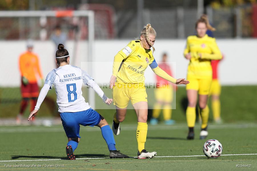 Franziska Gibfried, Sportpark Heuchelhof, Würzburg, 13.11.2022, sport, action, Fussball, BFV, November 2022, Saison 2022/2023, 10. Spieltag, Frauen BOL, FVK, FWK, FVgg Kickers Aschaffenburg, FC Würzburger Kickers II - Bild-ID: 2346421