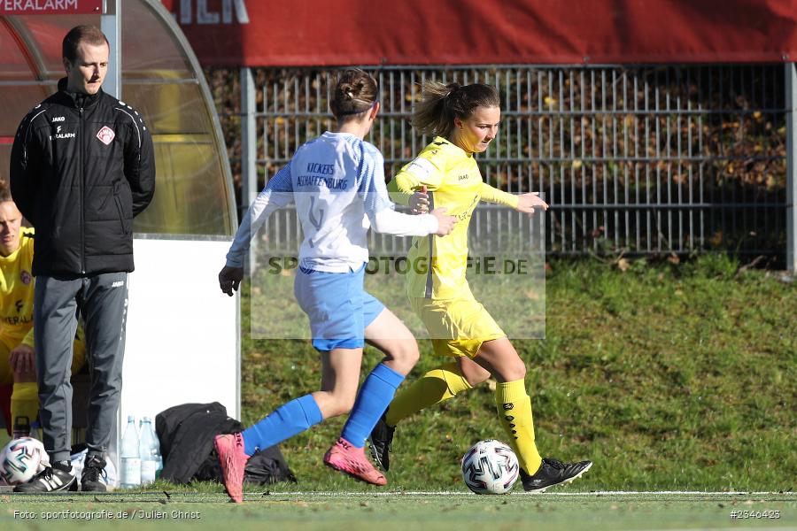Antje Verheyen, Sportpark Heuchelhof, Würzburg, 13.11.2022, sport, action, Fussball, BFV, November 2022, Saison 2022/2023, 10. Spieltag, Frauen BOL, FVK, FWK, FVgg Kickers Aschaffenburg, FC Würzburger Kickers II - Bild-ID: 2346423
