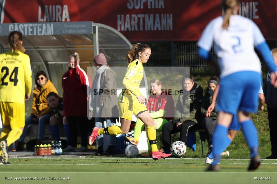 Sofia Wiebke Bender, Sportpark Heuchelhof, Würzburg, 13.11.2022, sport, action, Fussball, BFV, November 2022, Saison 2022/2023, 10. Spieltag, Frauen BOL, FVK, FWK, FVgg Kickers Aschaffenburg, FC Würzburger Kickers II - Bild-ID: 2346425