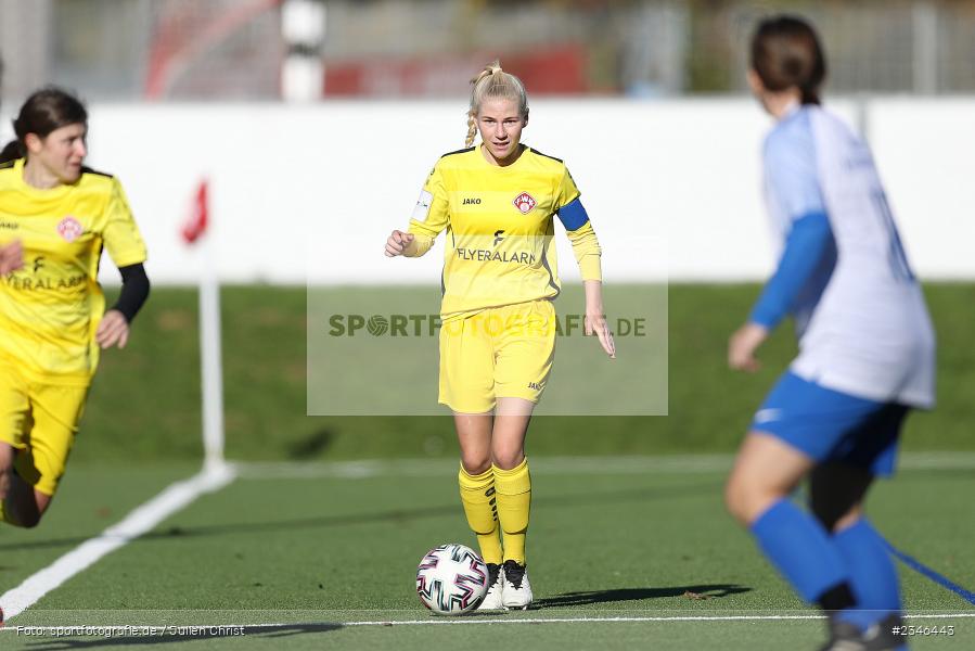 Franziska Gibfried, Sportpark Heuchelhof, Würzburg, 13.11.2022, sport, action, Fussball, BFV, November 2022, Saison 2022/2023, 10. Spieltag, Frauen BOL, FVK, FWK, FVgg Kickers Aschaffenburg, FC Würzburger Kickers II - Bild-ID: 2346443 Franziska Gibfried, Sportpark Heuchelhof, Würzburg, 13.11.2022, sport, action, Fussball, BFV, November 2022, Saison 2022/2023, 10. Spieltag, Frauen BOL, FVK, FWK, FVgg Kickers Aschaffenburg, FC Würzburger Kickers II - Bild-ID: 2346443