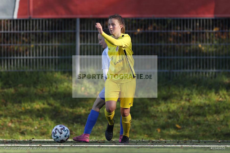 Antje Verheyen, Sportpark Heuchelhof, Würzburg, 13.11.2022, sport, action, Fussball, BFV, November 2022, Saison 2022/2023, 10. Spieltag, Frauen BOL, FVK, FWK, FVgg Kickers Aschaffenburg, FC Würzburger Kickers II - Bild-ID: 2346456
