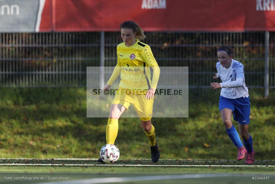 Antje Verheyen, Sportpark Heuchelhof, Würzburg, 13.11.2022, sport, action, Fussball, BFV, November 2022, Saison 2022/2023, 10. Spieltag, Frauen BOL, FVK, FWK, FVgg Kickers Aschaffenburg, FC Würzburger Kickers II - Bild-ID: 2346457