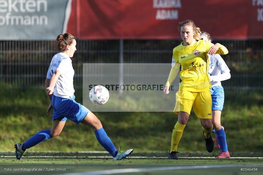 Antje Verheyen, Sportpark Heuchelhof, Würzburg, 13.11.2022, sport, action, Fussball, BFV, November 2022, Saison 2022/2023, 10. Spieltag, Frauen BOL, FVK, FWK, FVgg Kickers Aschaffenburg, FC Würzburger Kickers II - Bild-ID: 2346458 Antje Verheyen, Sportpark Heuchelhof, Würzburg, 13.11.2022, sport, action, Fussball, BFV, November 2022, Saison 2022/2023, 10. Spieltag, Frauen BOL, FVK, FWK, FVgg Kickers Aschaffenburg, FC Würzburger Kickers II - Bild-ID: 2346458