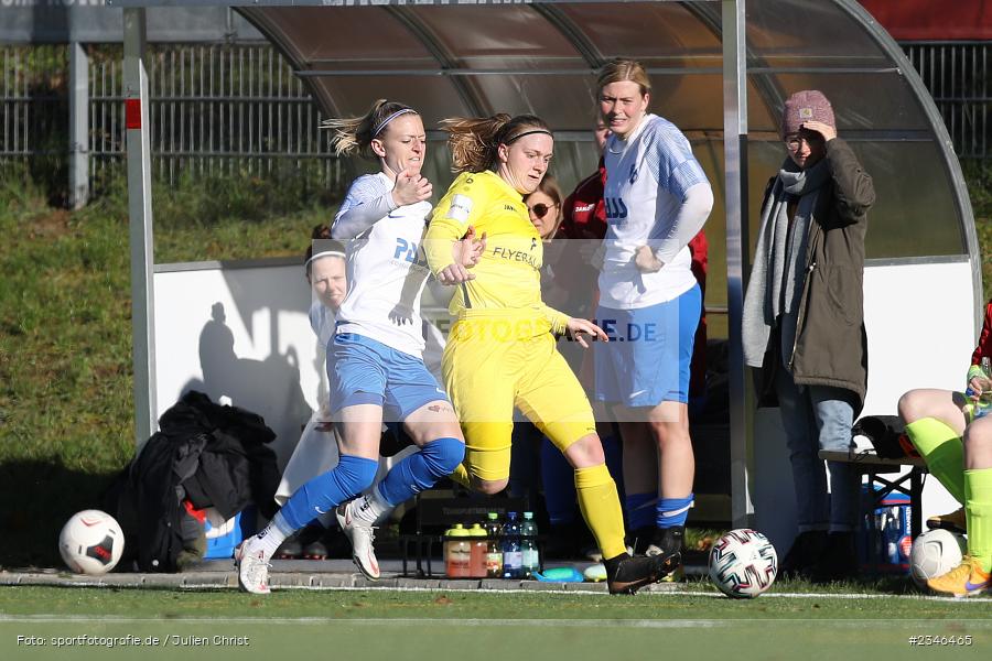 Jule Dickmeis, Sportpark Heuchelhof, Würzburg, 13.11.2022, sport, action, Fussball, BFV, November 2022, Saison 2022/2023, 10. Spieltag, Frauen BOL, FVK, FWK, FVgg Kickers Aschaffenburg, FC Würzburger Kickers II - Bild-ID: 2346465