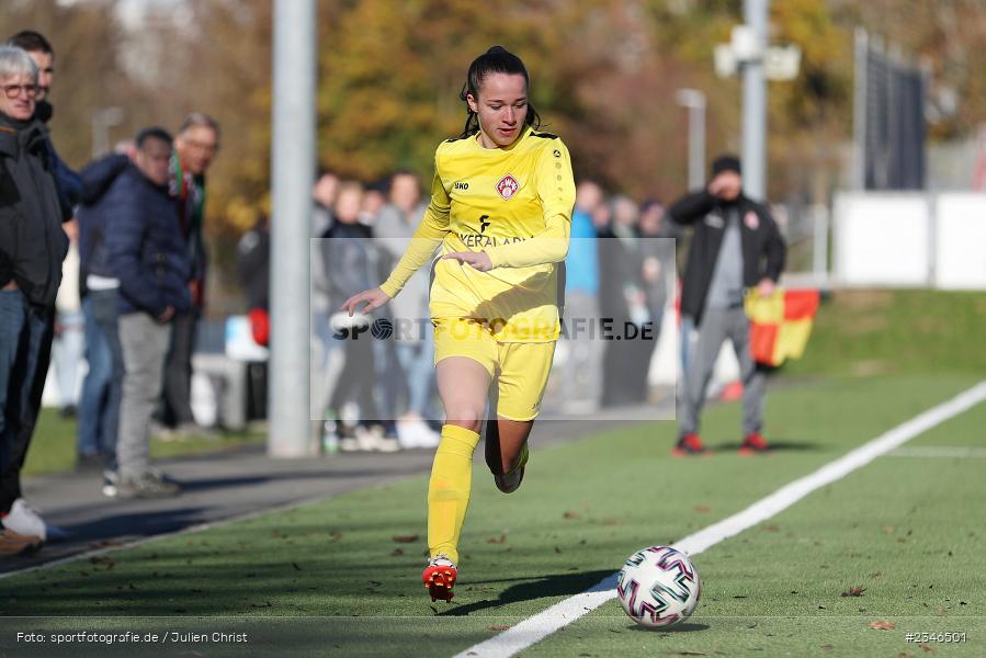Julia Forster, Sportpark Heuchelhof, Würzburg, 13.11.2022, sport, action, Fussball, BFV, November 2022, Saison 2022/2023, 10. Spieltag, Frauen BOL, FVK, FWK, FVgg Kickers Aschaffenburg, FC Würzburger Kickers II - Bild-ID: 2346501 Julia Forster, Sportpark Heuchelhof, Würzburg, 13.11.2022, sport, action, Fussball, BFV, November 2022, Saison 2022/2023, 10. Spieltag, Frauen BOL, FVK, FWK, FVgg Kickers Aschaffenburg, FC Würzburger Kickers II - Bild-ID: 2346501
