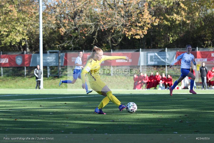 Leonie Maier, Sportpark Heuchelhof, Würzburg, 13.11.2022, sport, action, Fussball, BFV, November 2022, Saison 2022/2023, 10. Spieltag, Frauen BOL, FVK, FWK, FVgg Kickers Aschaffenburg, FC Würzburger Kickers II - Bild-ID: 2346506