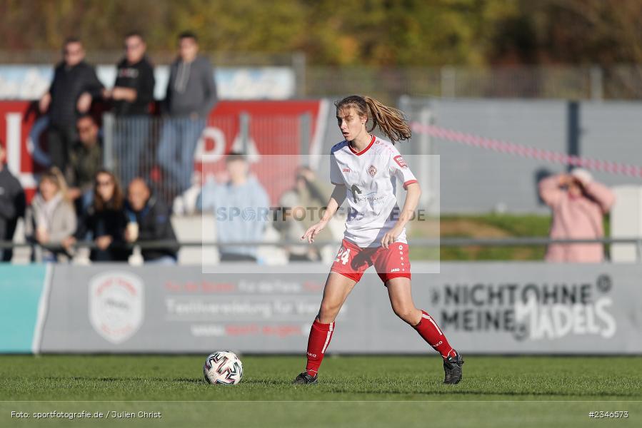 Laura Gerst, Sportpark Heuchelhof, Würzburg, 14.11.2022, sport, action, Fussball, BFV, November 2022, Saison 2022/2023, 11. Spieltag, Frauen Bayernliga, TSV, FWK, TSV Theuern, FC Würzburger Kickers - Bild-ID: 2346573 Laura Gerst, Sportpark Heuchelhof, Würzburg, 14.11.2022, sport, action, Fussball, BFV, November 2022, Saison 2022/2023, 11. Spieltag, Frauen Bayernliga, TSV, FWK, TSV Theuern, FC Würzburger Kickers - Bild-ID: 2346573