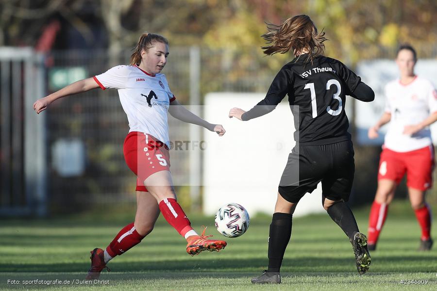 Anne Förster, Sportpark Heuchelhof, Würzburg, 14.11.2022, sport, action, Fussball, BFV, November 2022, Saison 2022/2023, 11. Spieltag, Frauen Bayernliga, TSV, FWK, TSV Theuern, FC Würzburger Kickers - Bild-ID: 2346609