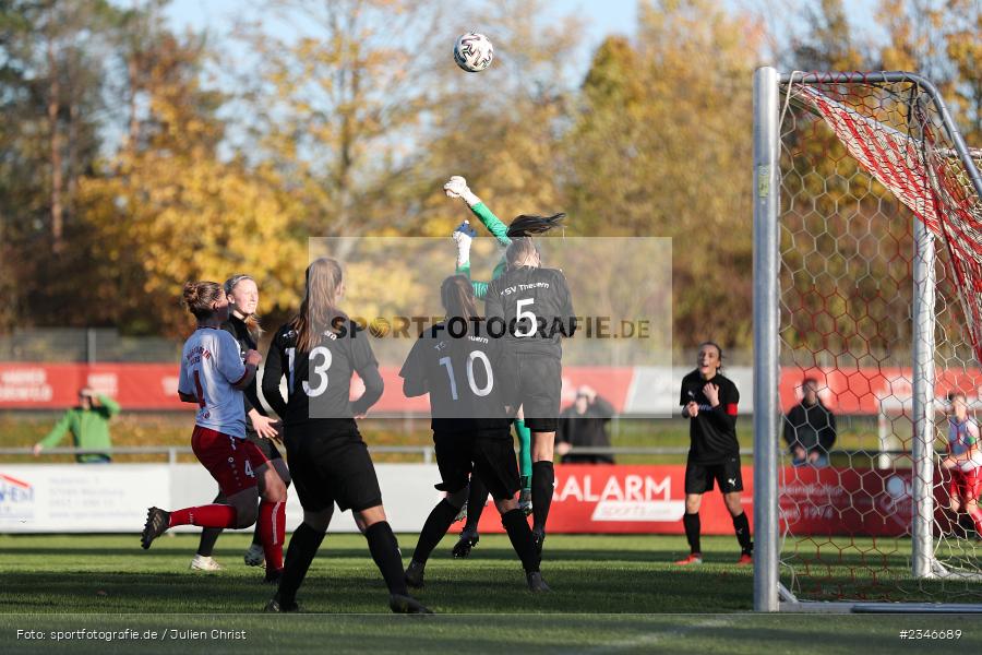 Emma Breitschaft, Sportpark Heuchelhof, Würzburg, 14.11.2022, sport, action, Fussball, BFV, November 2022, Saison 2022/2023, 11. Spieltag, Frauen Bayernliga, TSV, FWK, TSV Theuern, FC Würzburger Kickers - Bild-ID: 2346689
