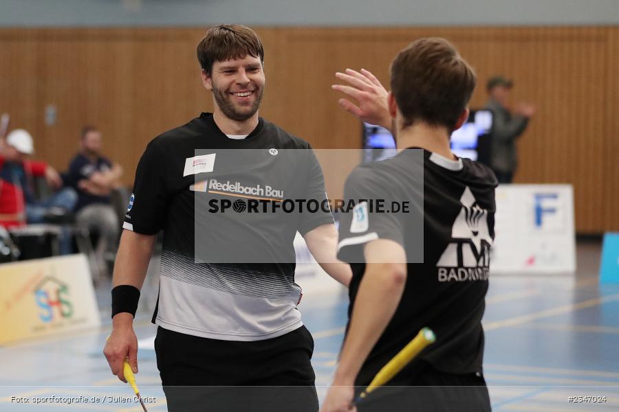 Michael Fuchs, Hans-Wilhelm-Renkhoff-Halle, Marktheidenfeld, 20.11.2022, sport, action, DBV, November 2022, Saison 2022/2023, 2. Bundesliga Süd, Badminton, 1. BV Maintal 1978, TV 1884 Marktheidenfeld - Bild-ID: 2347024 Michael Fuchs, Hans-Wilhelm-Renkhoff-Halle, Marktheidenfeld, 20.11.2022, sport, action, DBV, November 2022, Saison 2022/2023, 2. Bundesliga Süd, Badminton, 1. BV Maintal 1978, TV 1884 Marktheidenfeld - Bild-ID: 2347024