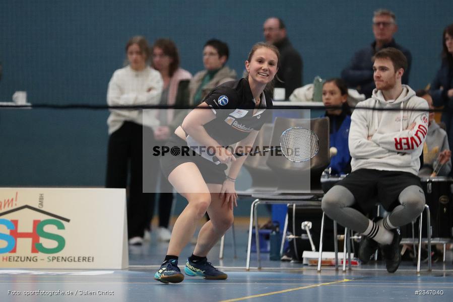 Sara Janssens, Hans-Wilhelm-Renkhoff-Halle, Marktheidenfeld, 20.11.2022, sport, action, DBV, November 2022, Saison 2022/2023, 2. Bundesliga Süd, Badminton, 1. BV Maintal 1978, TV 1884 Marktheidenfeld - Bild-ID: 2347040 Sara Janssens, Hans-Wilhelm-Renkhoff-Halle, Marktheidenfeld, 20.11.2022, sport, action, DBV, November 2022, Saison 2022/2023, 2. Bundesliga Süd, Badminton, 1. BV Maintal 1978, TV 1884 Marktheidenfeld - Bild-ID: 2347040
