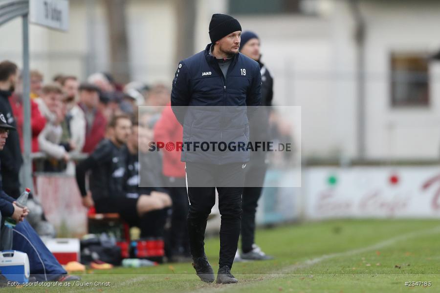 Henry Stenzinger, Sportgelände, Karlburg, 26.11.2022, sport, action, Fussball, BFV, November 2022, Saison 2022/2023, 23. Spieltag, Landesliga Nordwest, ASV, TSV, ASV Rimpar, TSV Karlburg - Bild-ID: 2347183