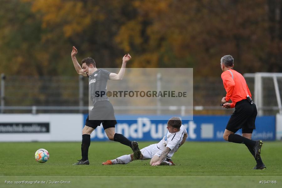 Sebastian Fries, Sportgelände, Karlburg, 26.11.2022, sport, action, Fussball, BFV, November 2022, Saison 2022/2023, 23. Spieltag, Landesliga Nordwest, ASV, TSV, ASV Rimpar, TSV Karlburg - Bild-ID: 2347188