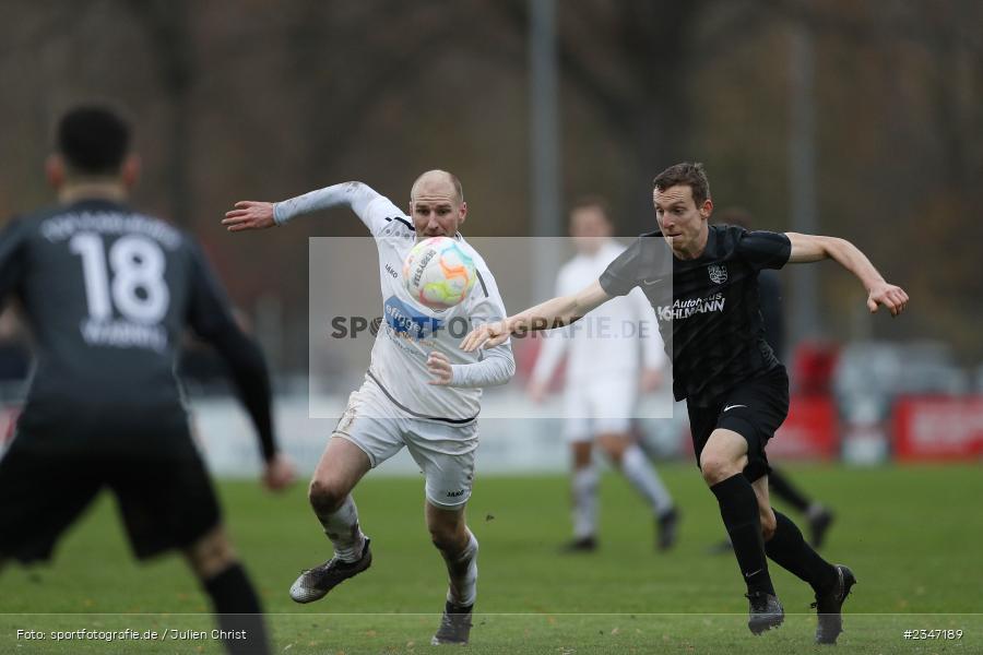 Sebastian Fries, Sportgelände, Karlburg, 26.11.2022, sport, action, Fussball, BFV, November 2022, Saison 2022/2023, 23. Spieltag, Landesliga Nordwest, ASV, TSV, ASV Rimpar, TSV Karlburg - Bild-ID: 2347189
