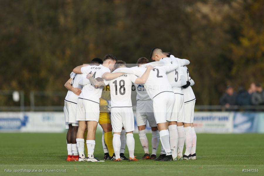 Mannschaftskreis, Sportgelände, Karlburg, 26.11.2022, sport, action, Fussball, BFV, November 2022, Saison 2022/2023, 23. Spieltag, Landesliga Nordwest, ASV, TSV, ASV Rimpar, TSV Karlburg - Bild-ID: 2347233