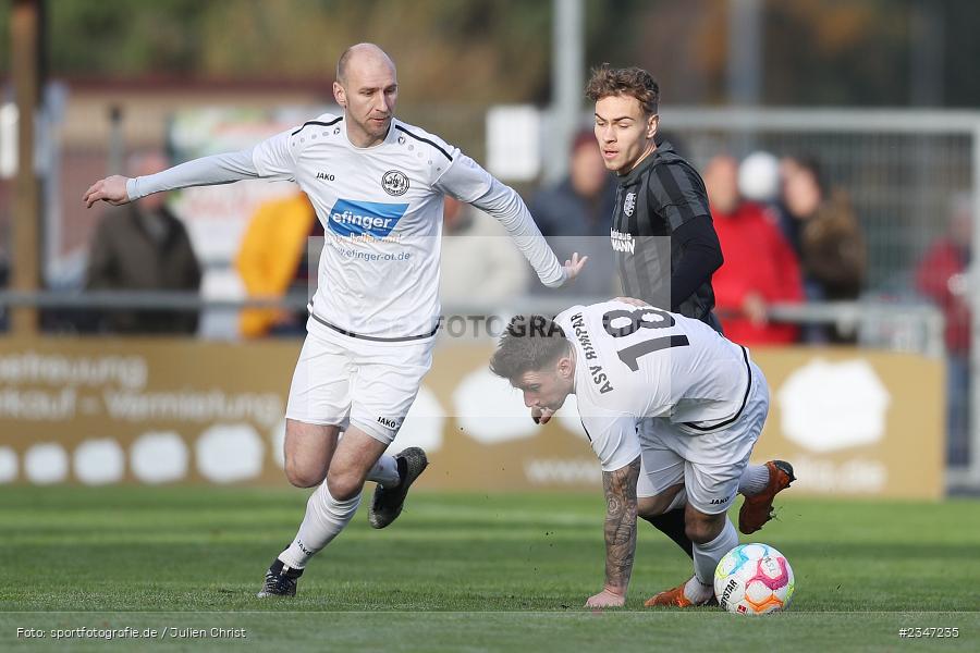 Marco Kramosch, Sportgelände, Karlburg, 26.11.2022, sport, action, Fussball, BFV, November 2022, Saison 2022/2023, 23. Spieltag, Landesliga Nordwest, ASV, TSV, ASV Rimpar, TSV Karlburg - Bild-ID: 2347235