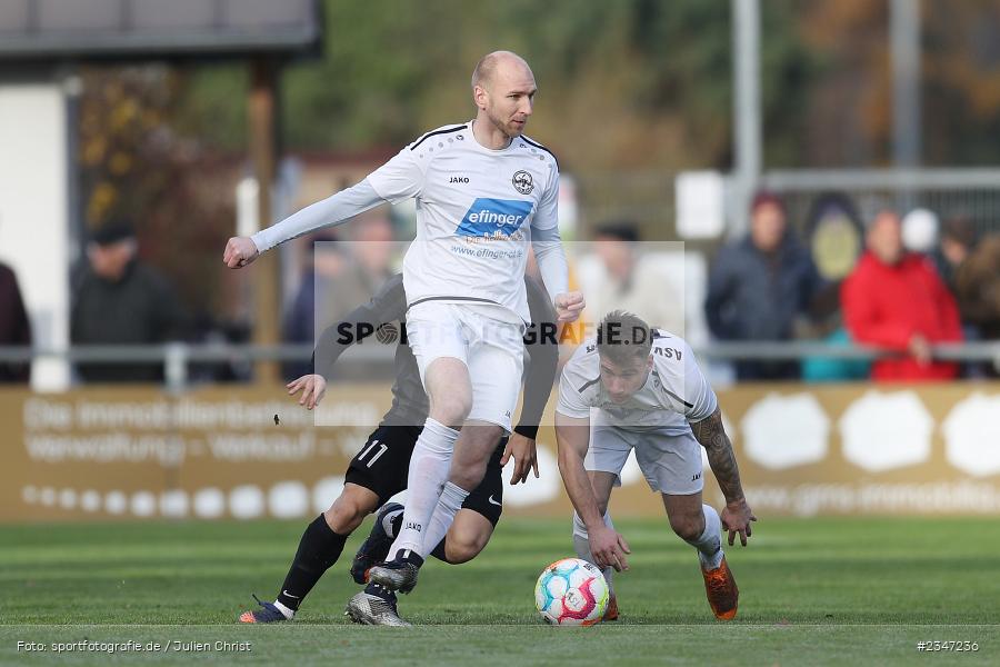 Simon Sommer, Sportgelände, Karlburg, 26.11.2022, sport, action, Fussball, BFV, November 2022, Saison 2022/2023, 23. Spieltag, Landesliga Nordwest, ASV, TSV, ASV Rimpar, TSV Karlburg - Bild-ID: 2347236