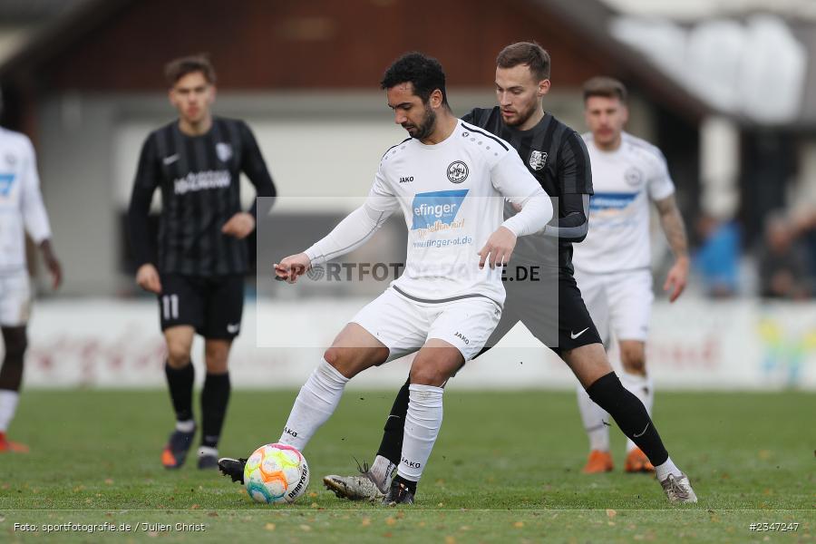 Johan Brahimi, Sportgelände, Karlburg, 26.11.2022, sport, action, Fussball, BFV, November 2022, Saison 2022/2023, 23. Spieltag, Landesliga Nordwest, ASV, TSV, ASV Rimpar, TSV Karlburg - Bild-ID: 2347247