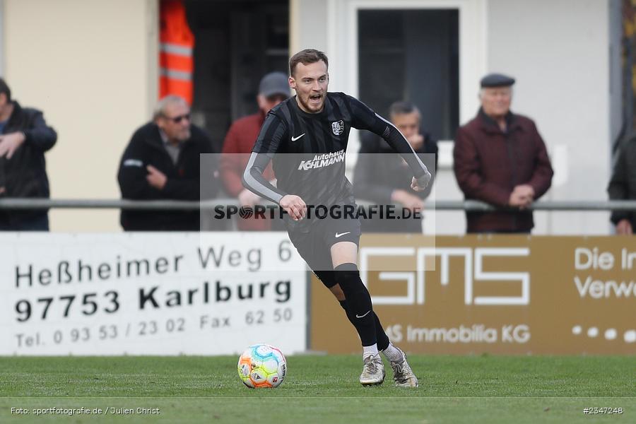 Justin Schulz, Sportgelände, Karlburg, 26.11.2022, sport, action, Fussball, BFV, November 2022, Saison 2022/2023, 23. Spieltag, Landesliga Nordwest, ASV, TSV, ASV Rimpar, TSV Karlburg - Bild-ID: 2347248